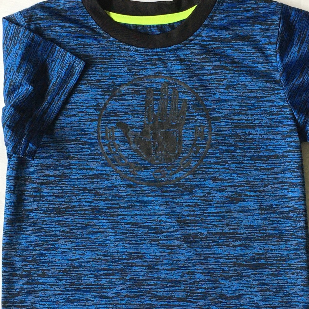 Body Glove swim shirt size 5 blue girls boys beach